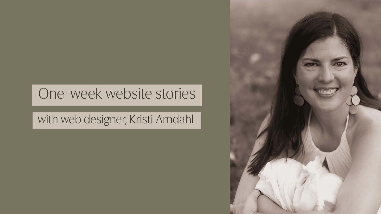 One-week website designer document toolkit – Kristi Amdahl Awakened Sister Studio