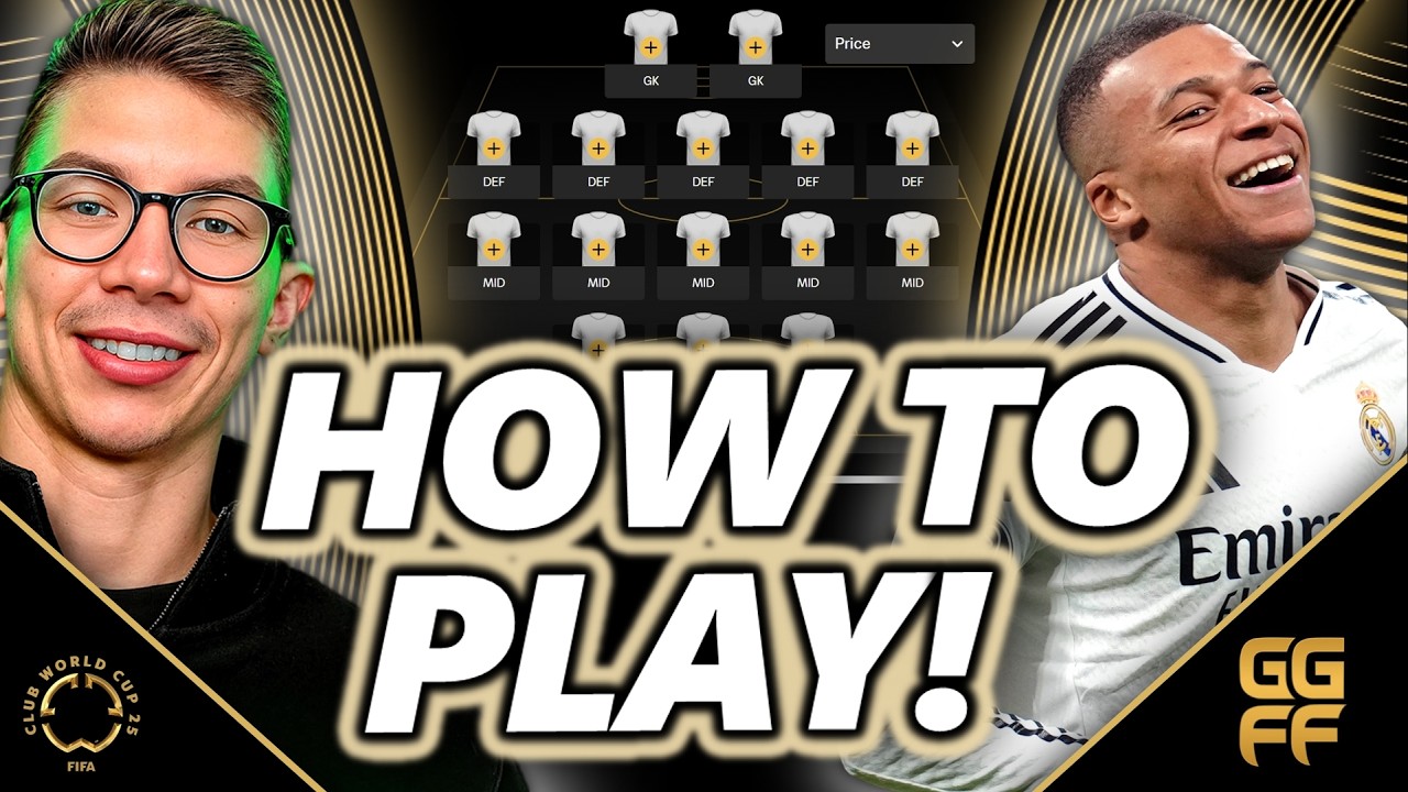 HOW TO PLAY FIFA CLUB WORLD CUP 2025 FANTASY FOOTBALL - BEGINNERS GUIDE AND TUTORIAL!