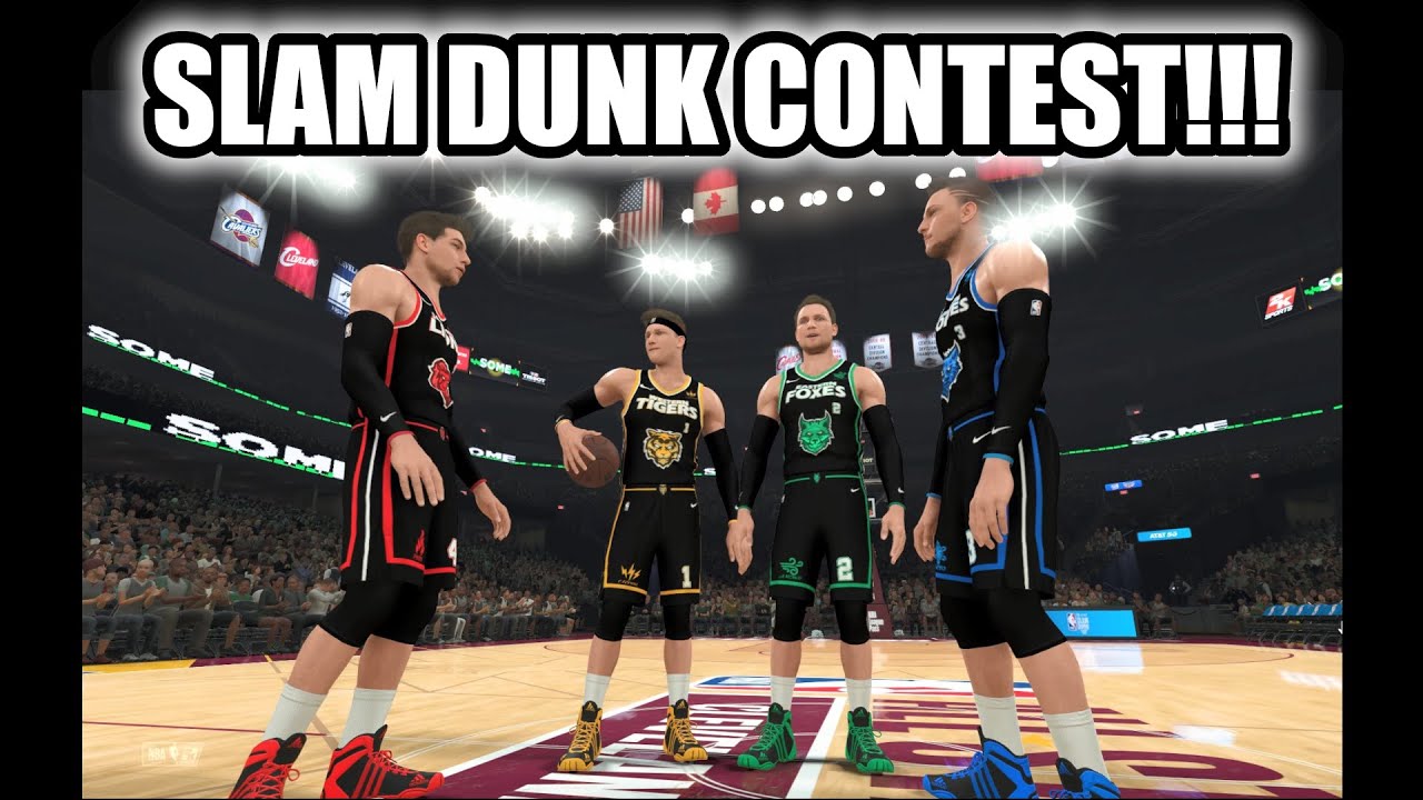 NBA 2K22 Slam Dunk Contest!!! Easy Dunks to Score Perfect 50!!