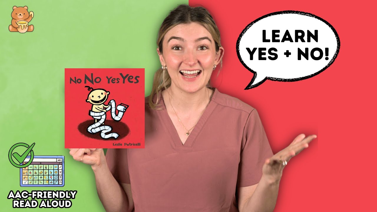 Teach Baby First Words: Yes & No | No No Yes Yes Read-Aloud | Miss Honey Bear