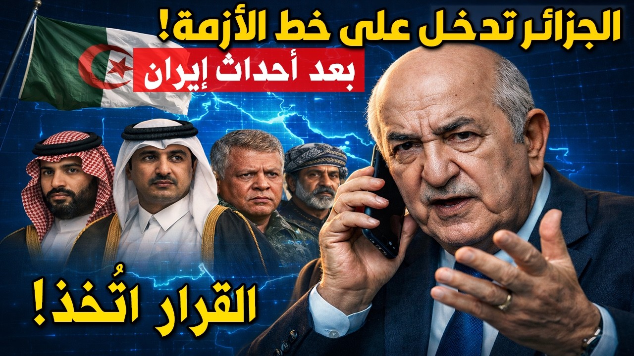 عاجل: الجزائر تدخل على خط الأزمة! تبون يتصل بمحمد بن سلمان وتميم.. القرار اتخذ ! والمتوقع هو...
