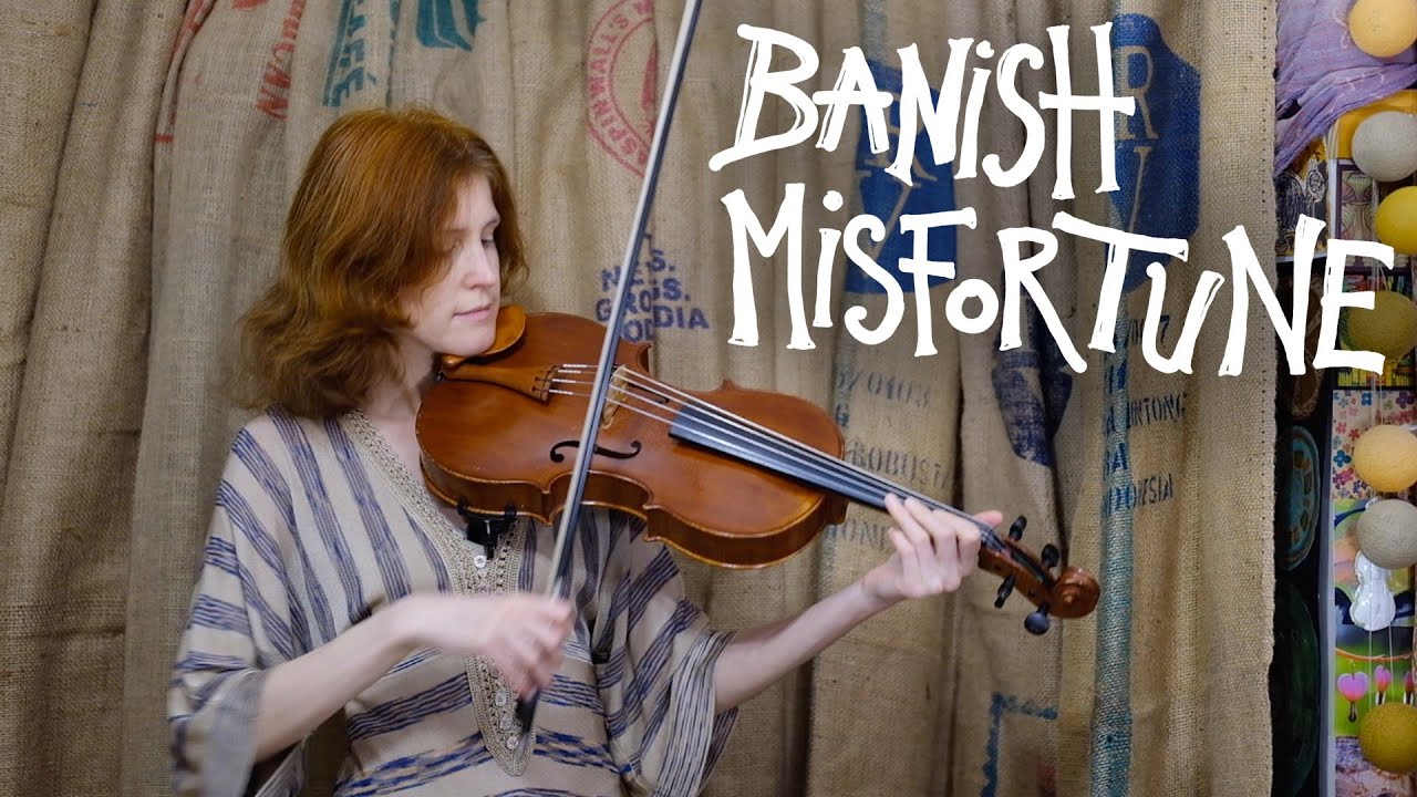 Irish jig on viola: Banish Misfortune