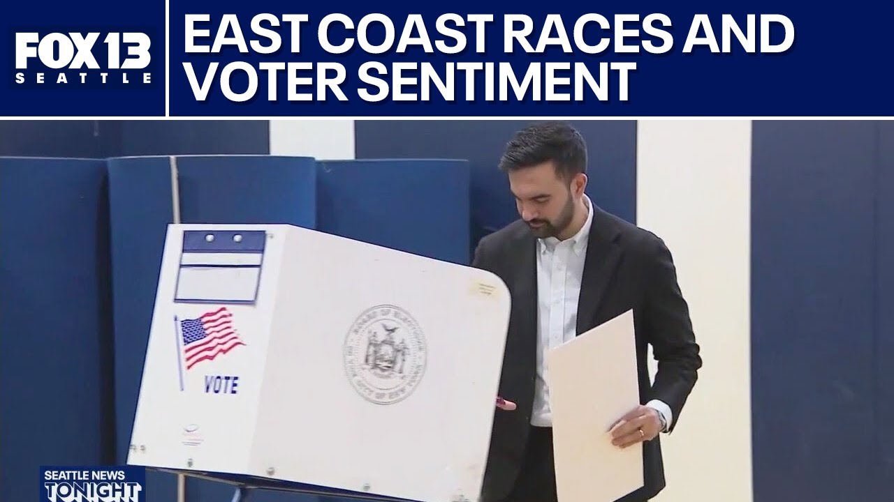 East Coast races offer early look at voter sentiment | FOX 13 Seattle