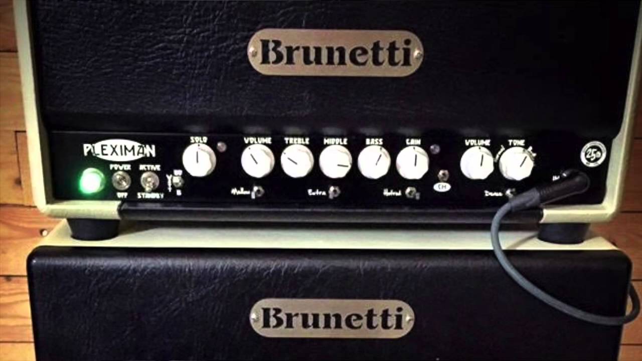 Brunetti Pleximan with Brunetti 1x12 cabinet