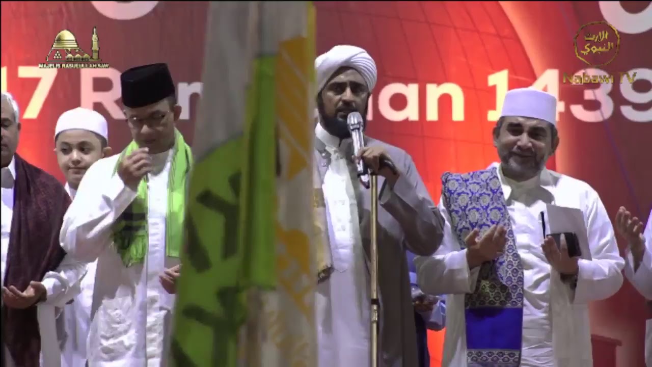 EVENT AKBAR NUZULUL QUR'AN & HAUL AHLUL BADR (Malam 17 Ramadhan 1439H) MAJELIS RASULULLAH SAW