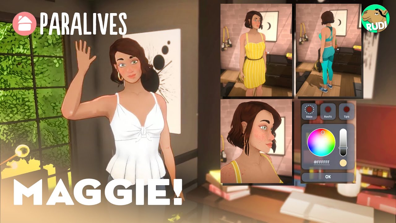 Paralives People - Maggie Reveal - Why Paralives CAN be a real Sims Challenger