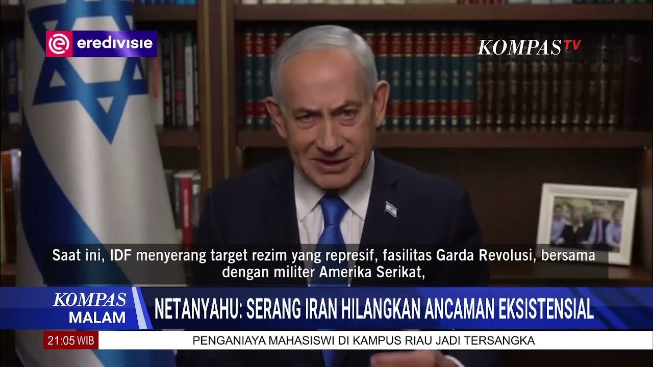 Pernyataan PM Israel Netanyahu Soal Serangan Gabungan Israel & AS ke Teheran Iran