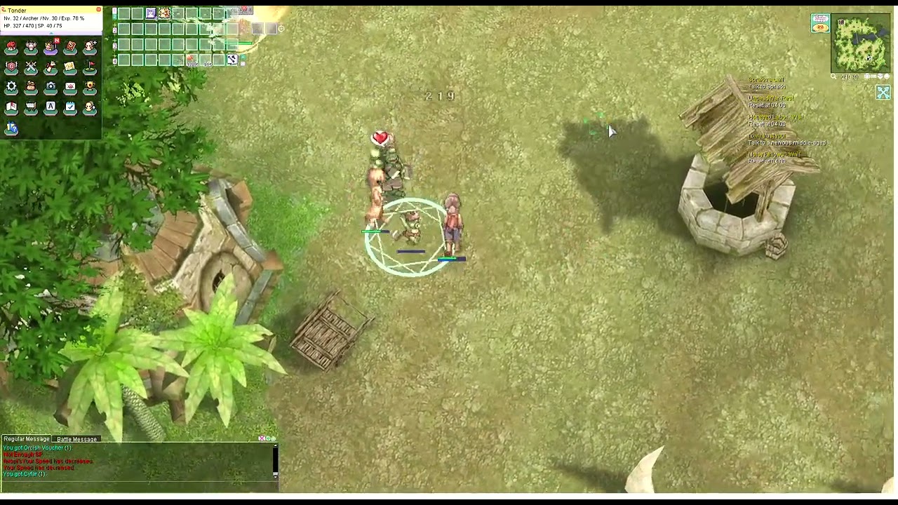 Ragnarok Online, Orc Village, Leveling Party (Acolyte, Archer, Mage)