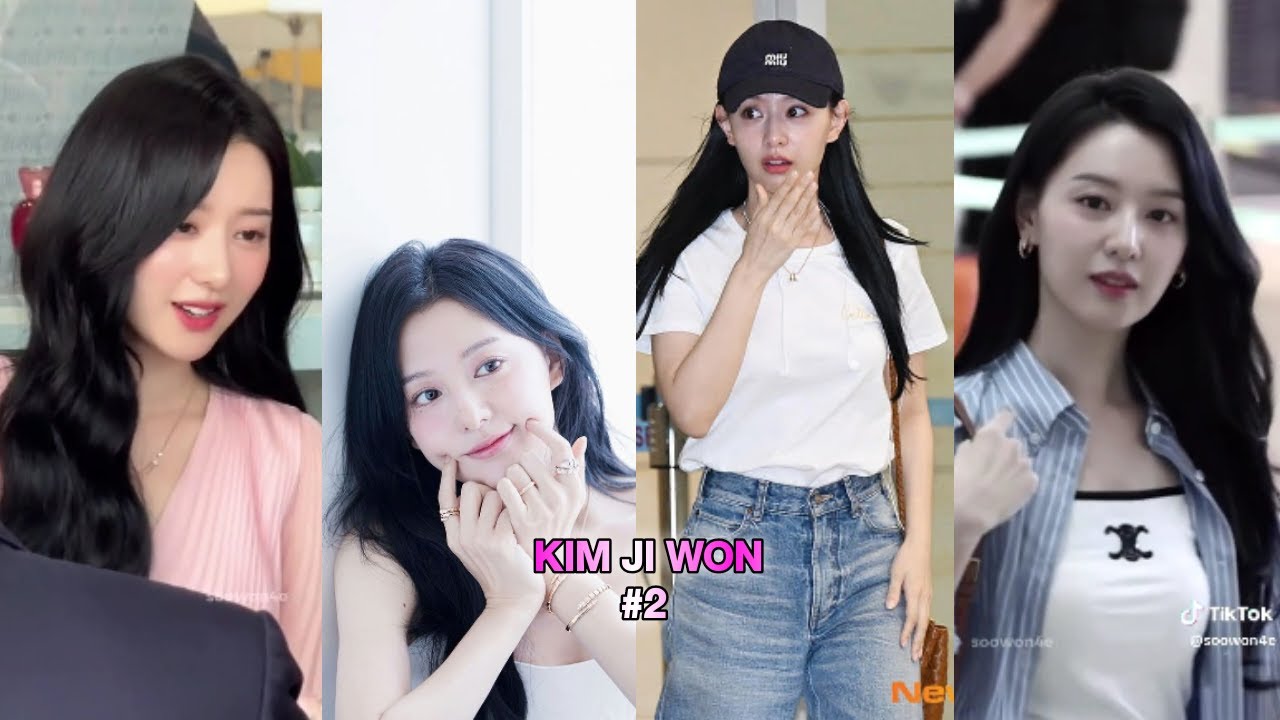 [TikTok] Kim Ji Won #2|Ngoan xinh yêu lễ phép đáng yêu,hướng nội ngắm trần nhà và đi karaoke 1 mình🤭