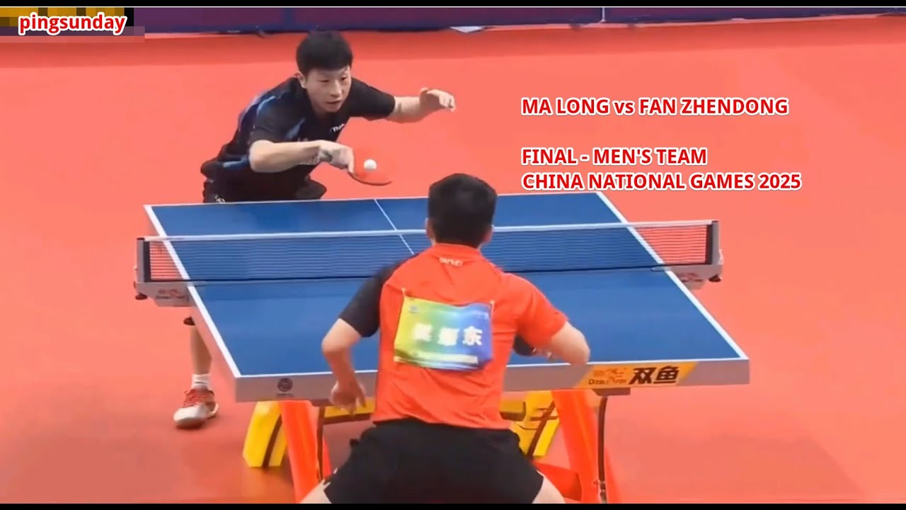 Men's Team Final | MA Long vs FAN Zhendong | China National Games 2025