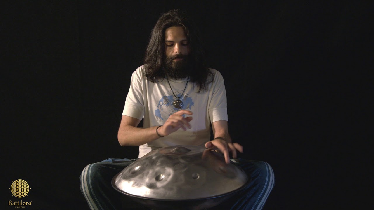 BATTILORO HANDPAN: D major 432 Hz - Selene - Genesio Antoniello