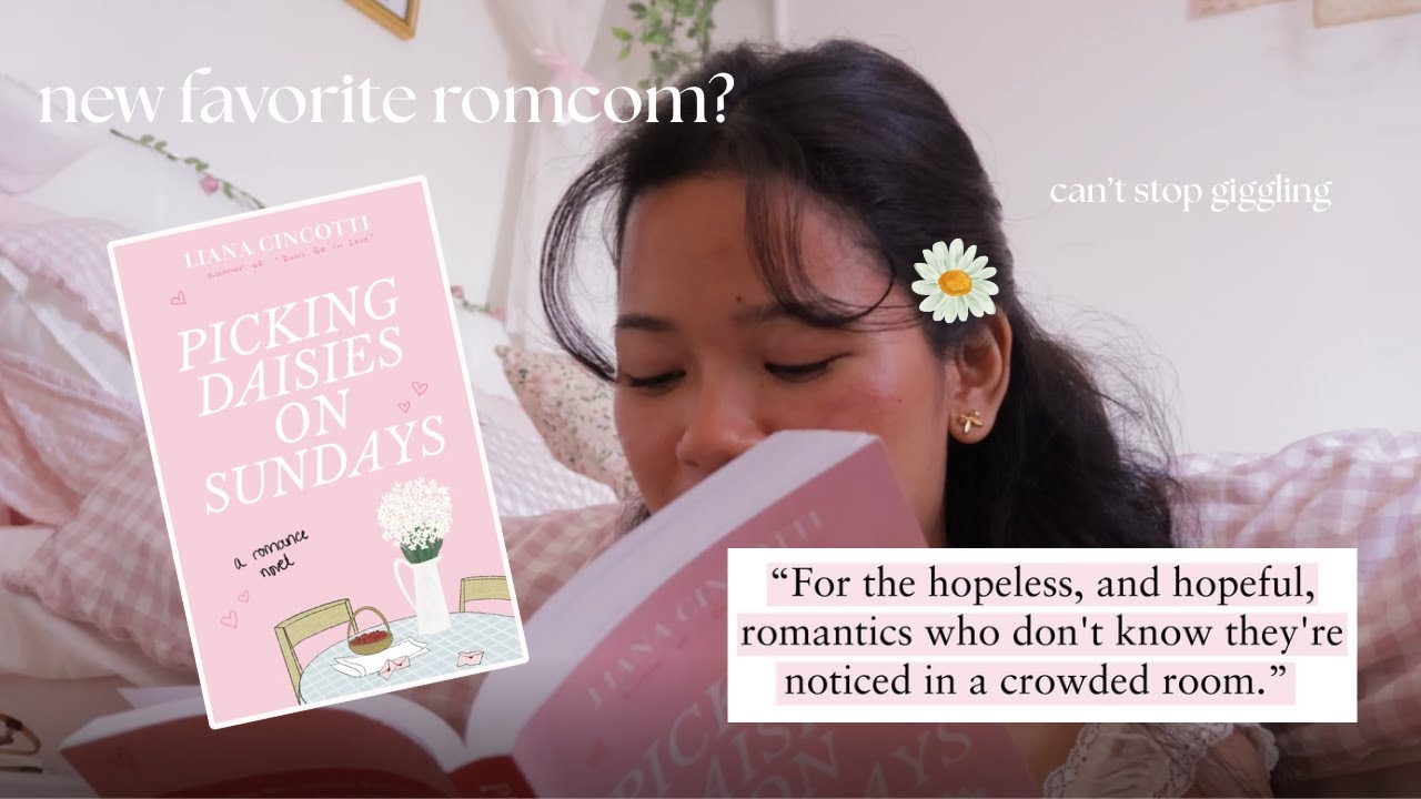 finish picking daisies on sundays with me🌼| reading vlog (no spoilers)