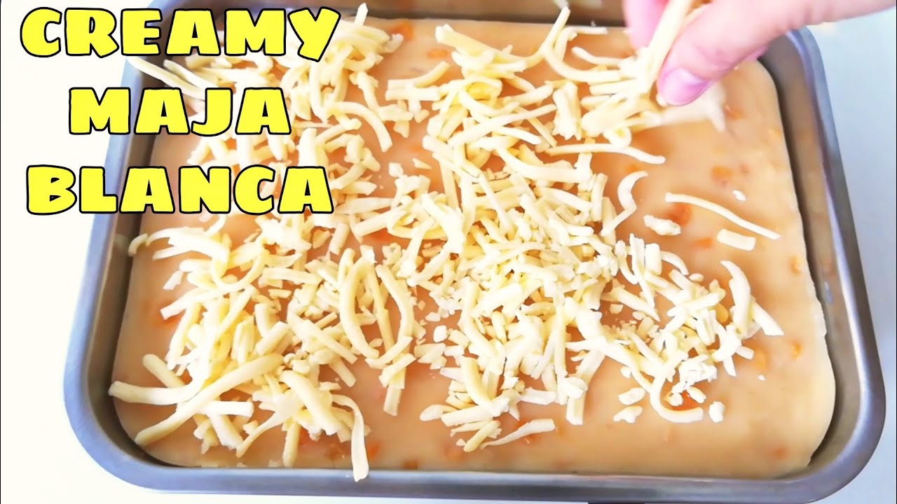 CREAMY MAJA BLANCA RECIPE | CHRYSCAEL CHANNEL