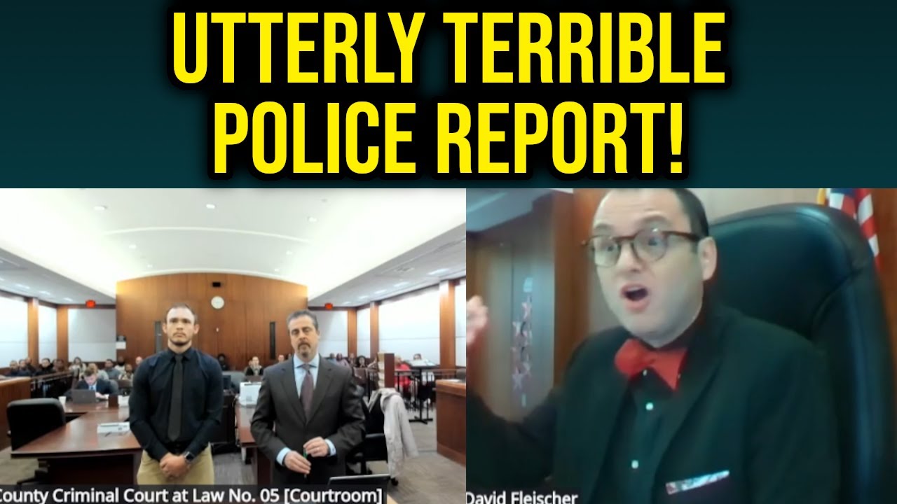 Judge Shuts Down Assault Case After Reading 'Utterly Terrible' Police Report