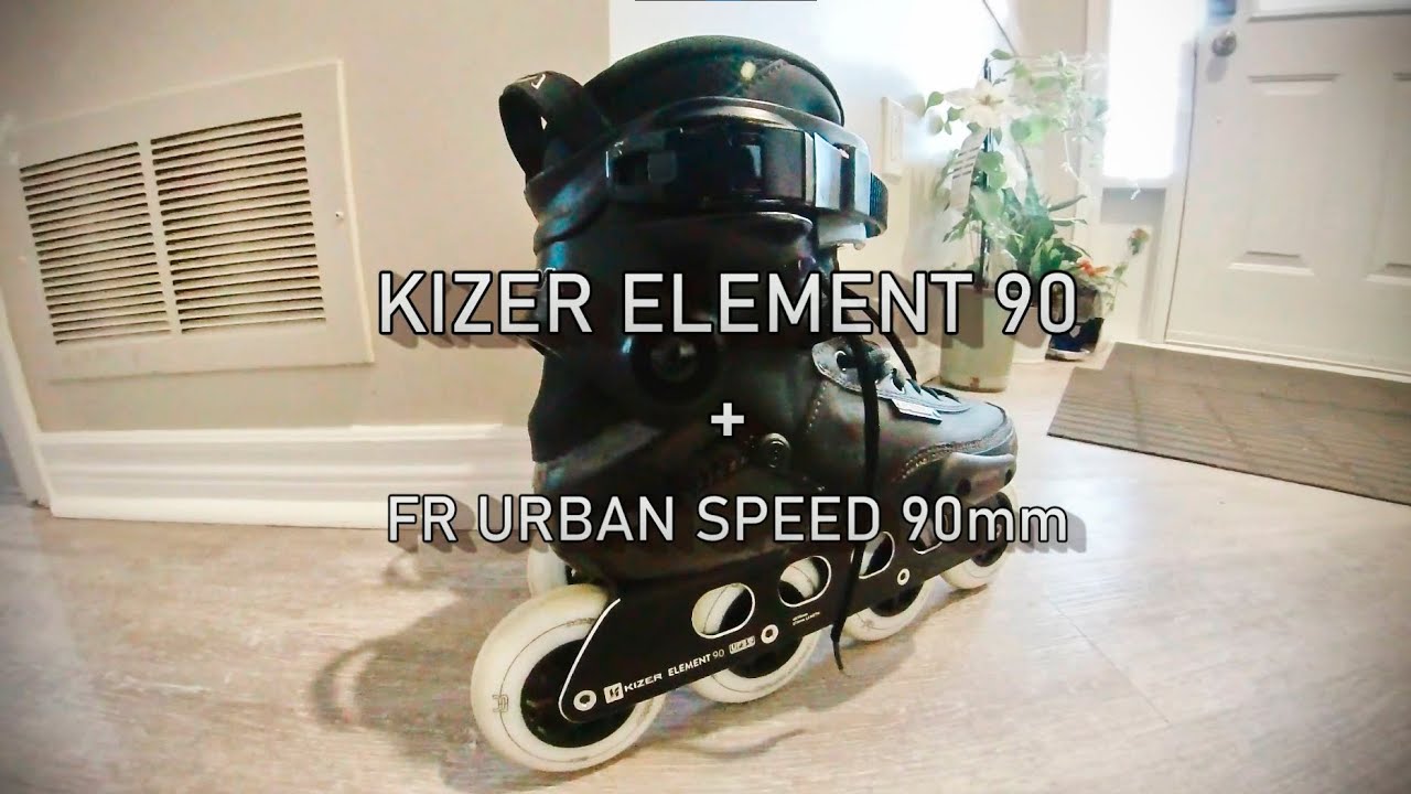 Kizer Element 90 + FR Urban 90mm wheels Setup - Inline skating / Rollerblading