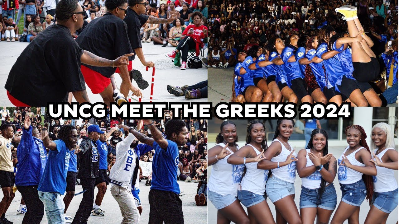 UNCG Meet the Greeks 2024 Yard Show 🏛️ | Stepping, Dancing & School Spirit!