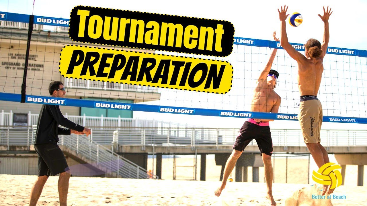 Beach Volleyball Training | How to Prepare for a Tournament | Kolinske/Burik vs Honer/Joyner