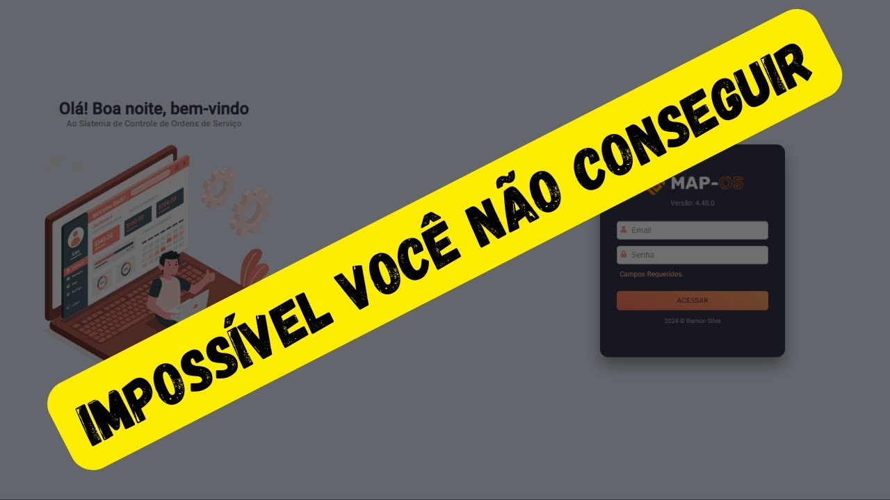 SISTEMA DE ORDEM DE SERVIÇOS 2025 GRATUITO IMPOSSÍVEL VOCÊ NÃO CONSEGUIR INSTALAR