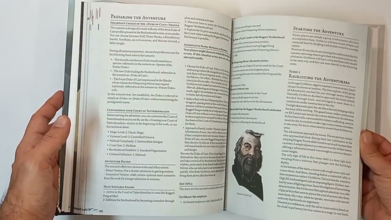 Unboxing: The Court of Tatterdemalion ! A Dark Fantasy Campaign Setting for 5e