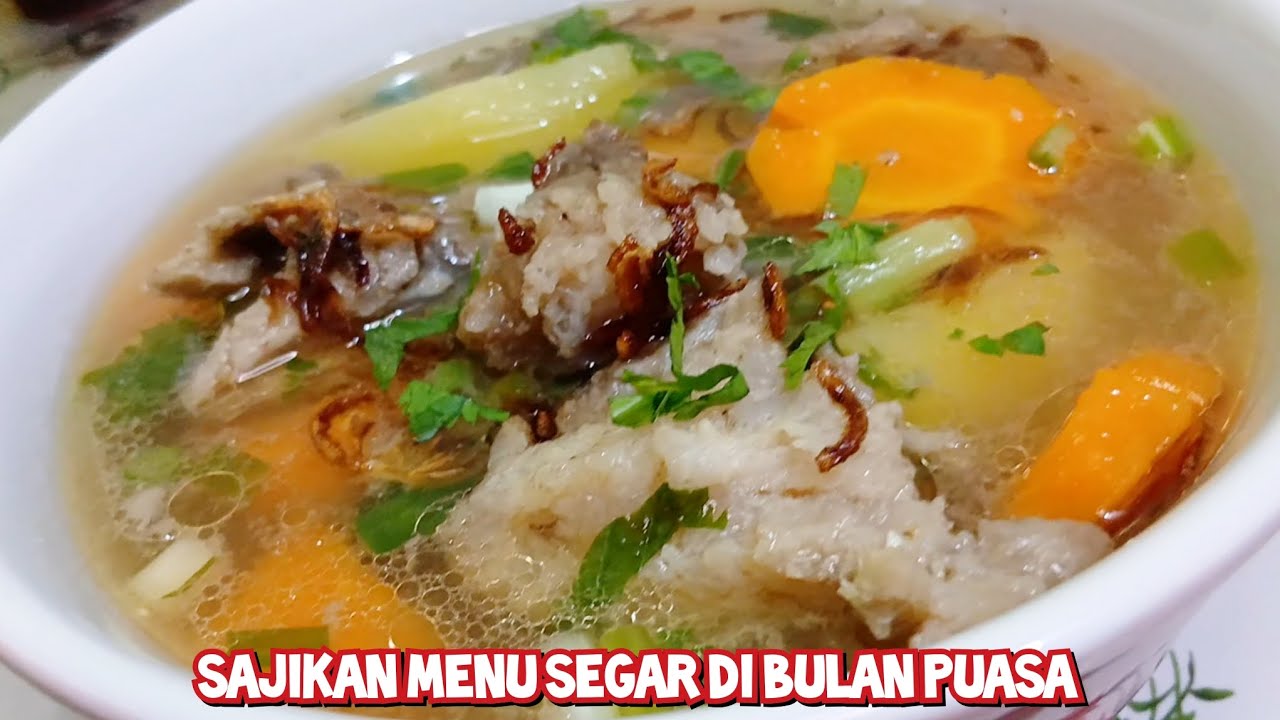 RESEP SOP TULANG SAPI YANG MUDAH, ENAK, SEGAR BANGET.  PAS UNTUK PUASA