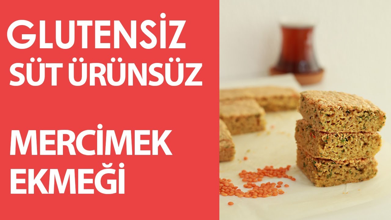 GLUTENSİZ SÜT ÜRÜNSÜZ MERCİMEK EKMEĞİ/ Nacizhane.tr