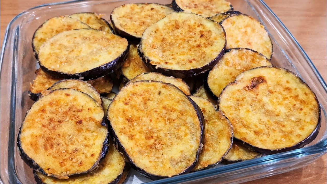 BERINJELA EMPANADA l SUPER SEQUINHA E FÁCIL DE PREPARAR