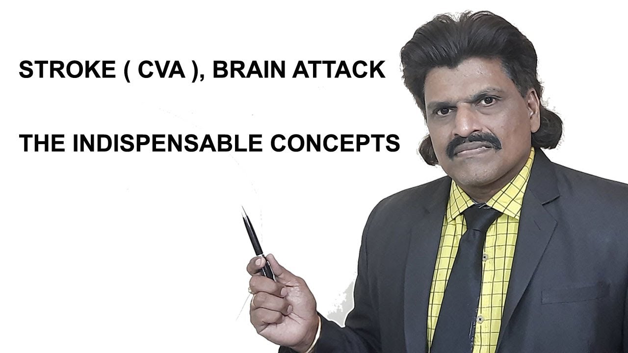 STROKE (CVA) , BRAIN ATTACK - THE INDISPENSABLE CONCEPTS