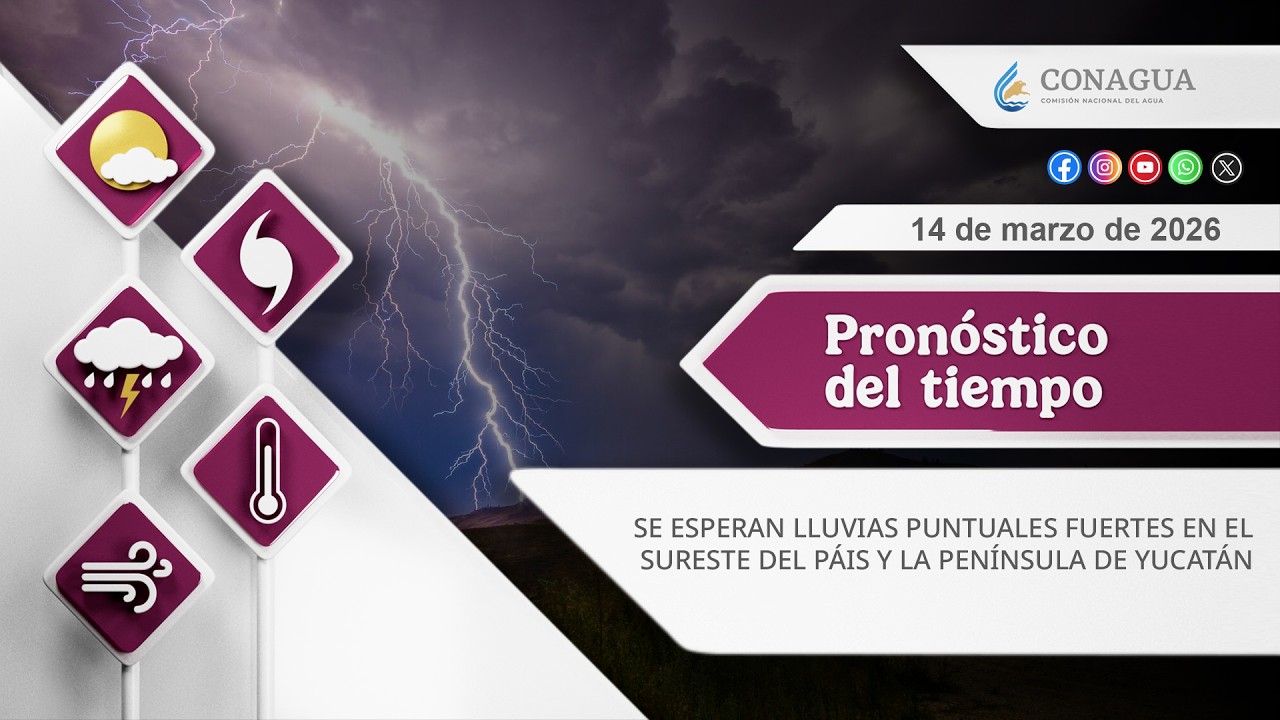 14 de marzo de 2026 8:00h #pronosticodeltiempo