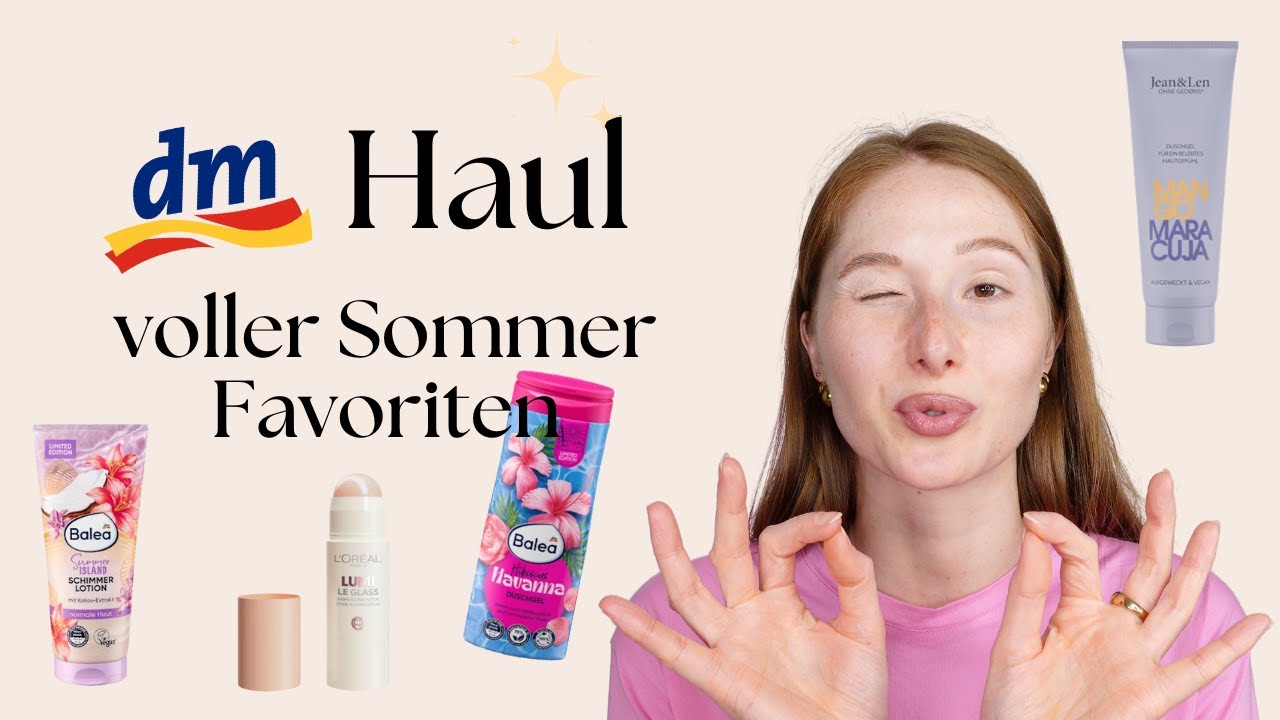 Ich konnte einfach nicht widerstehen... dm Haul 😅 ⎪Balea Summer Must Haves 🤩