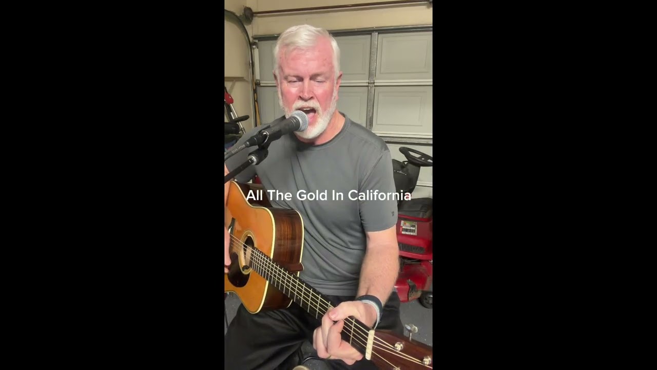 All The Gold In California cover by Wes Cahoon