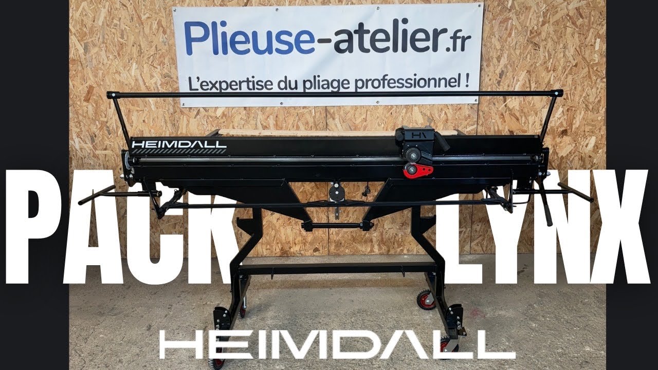Présentation du PACK Plieuse LYNX 2,19 m toutes options avec 5 accessoires - HEIMDALL