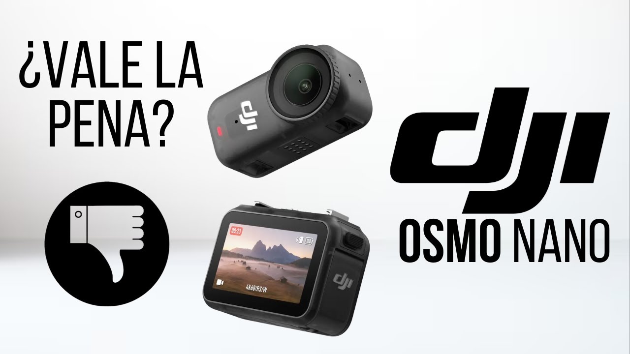 Osmo Nano DJI - ¡5 PUNTOS MALOS DE LA CAMARA! - OPINION SINCERA
