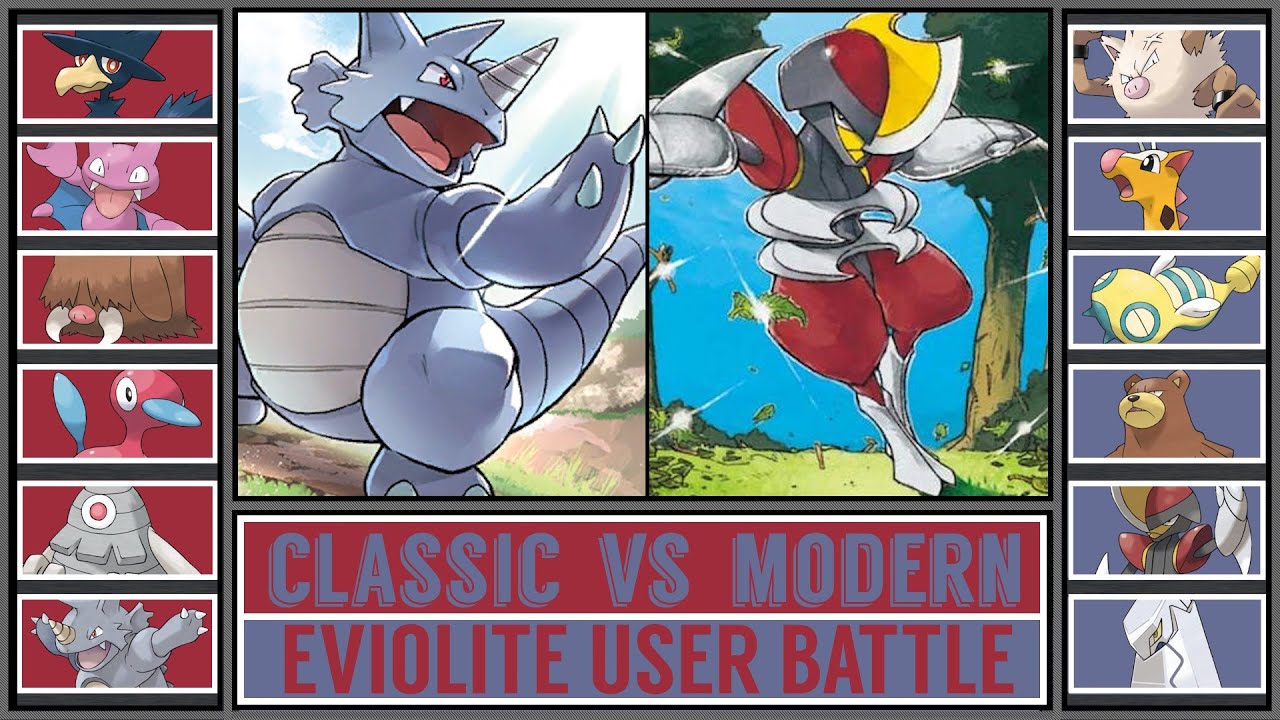 CLASSIC EVIOLITE POKÉMON vs MODERN EVIOLITE POKÉMON