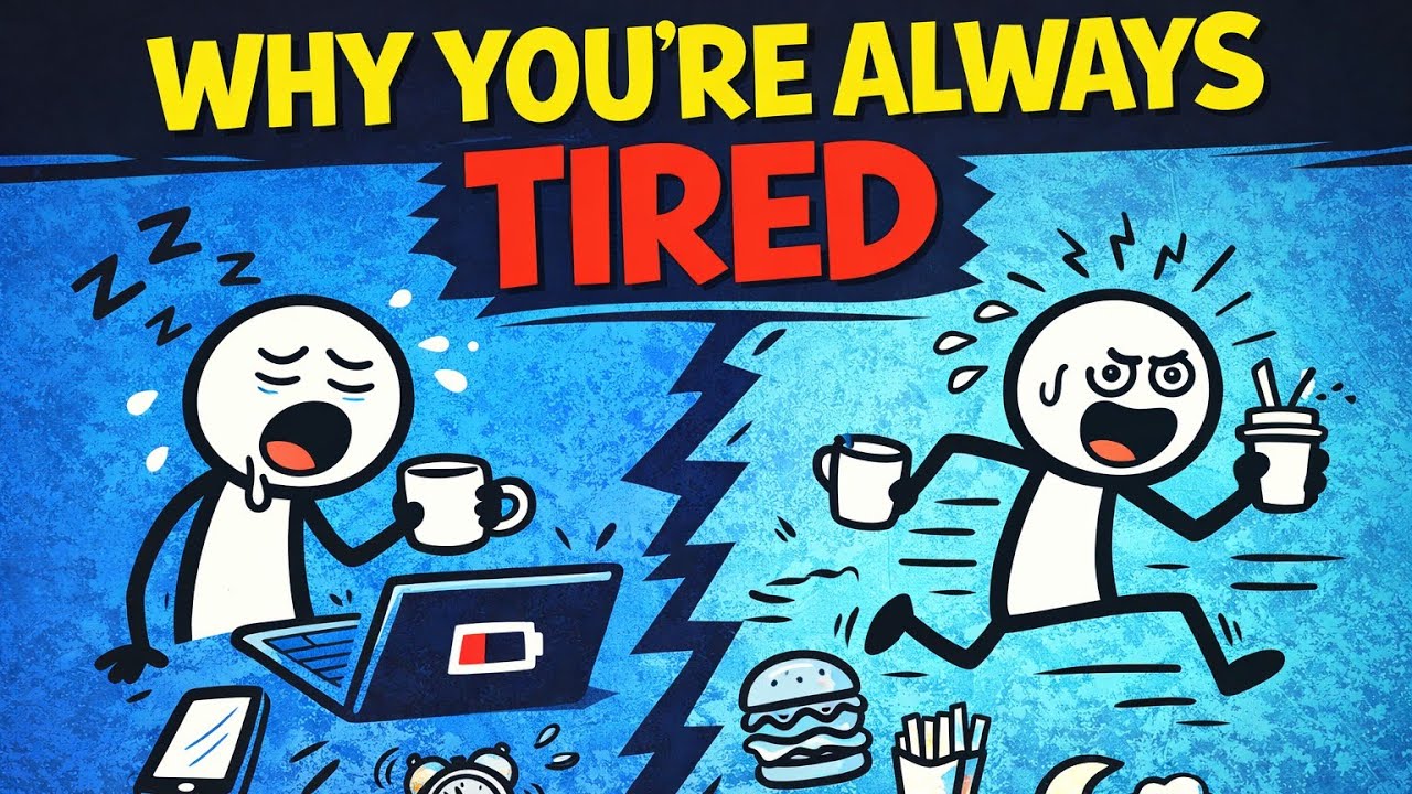 The Psychology Behind Why You’re Always Tired (It’s Not What You Think)
