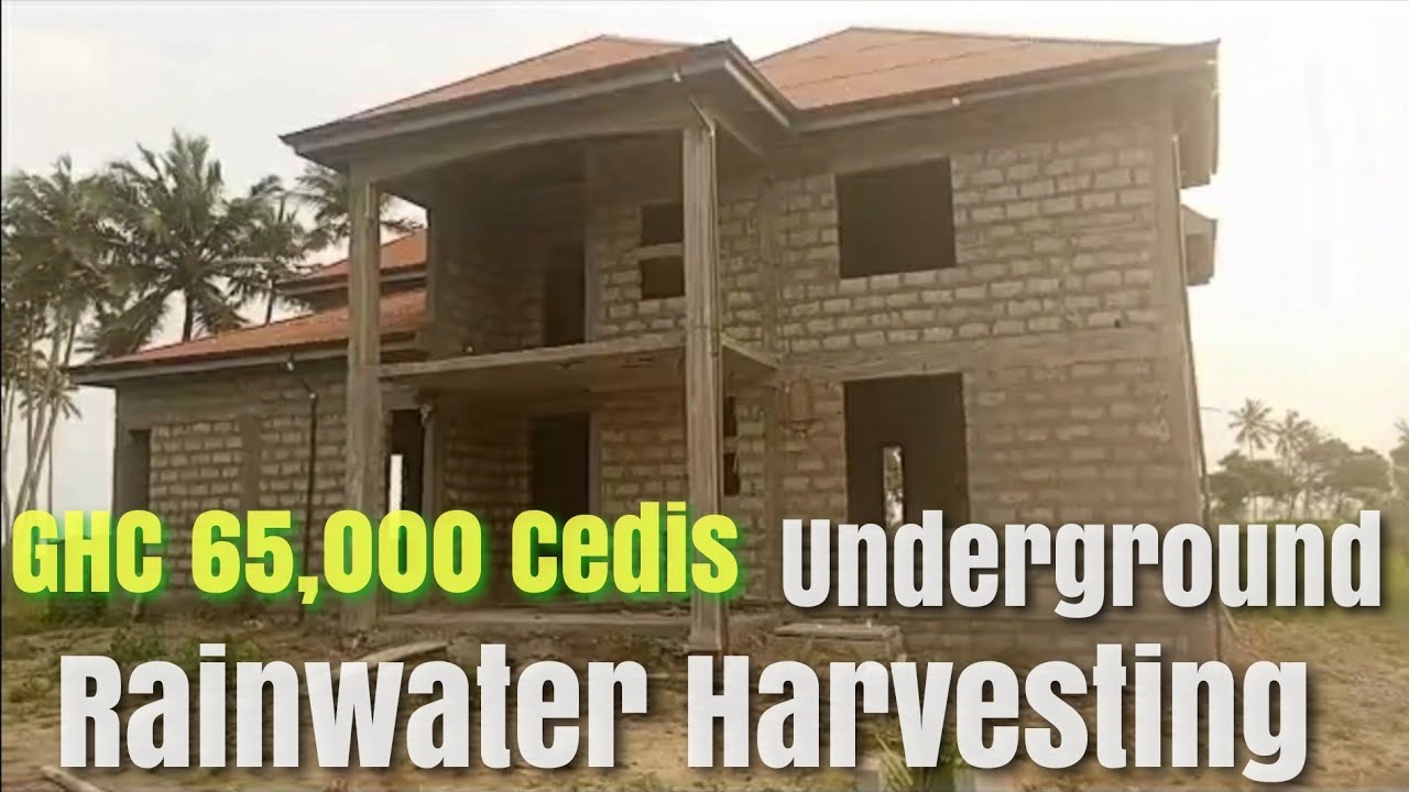 Building In Ghana | Underground Water Tank Construction at Home | Rainwater Harvesting  Tank