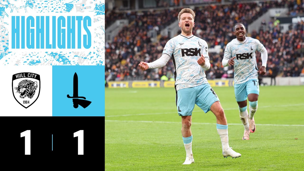Highlights: Hull City 1 Charlton 1 (October 2025)