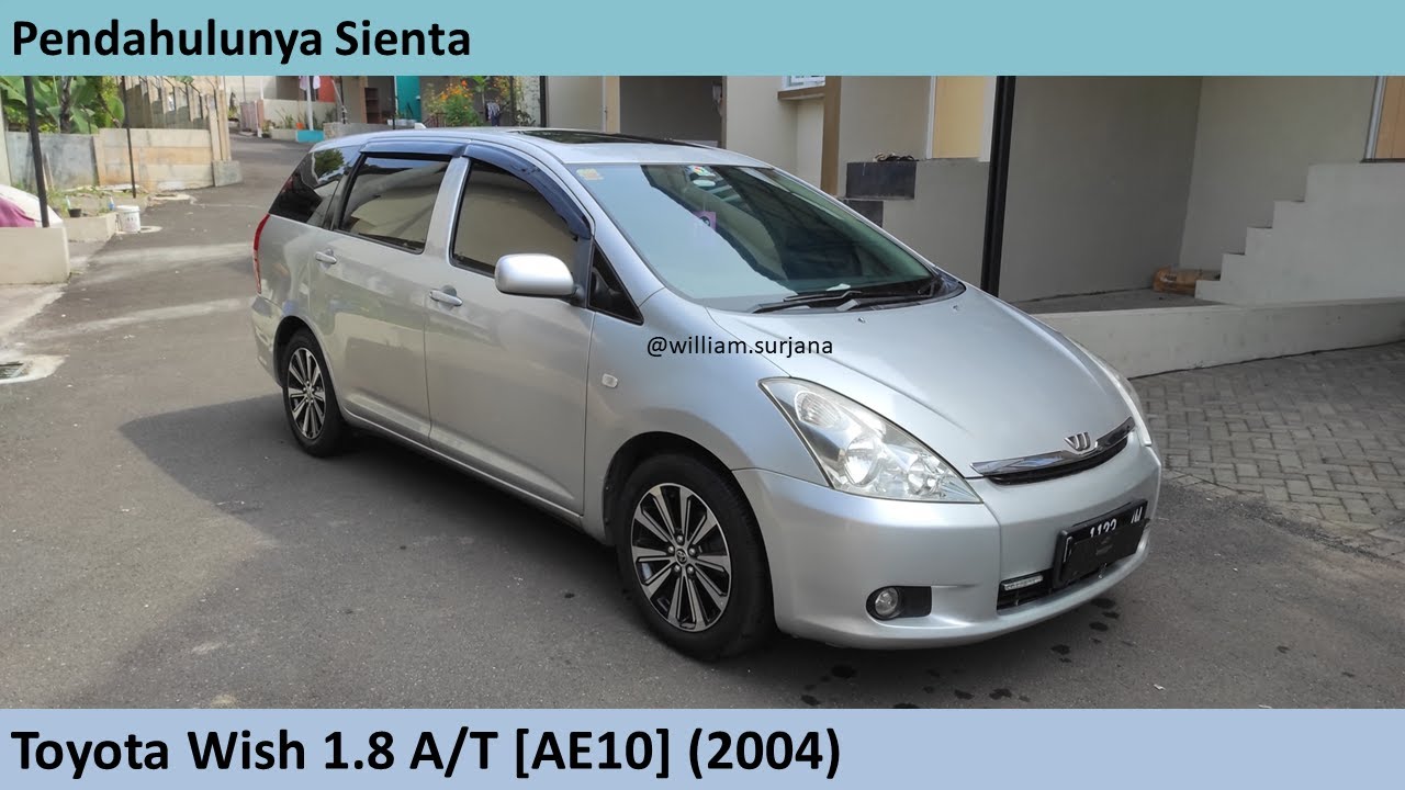 Toyota Wish [AE10] (2004) review - Indonesia