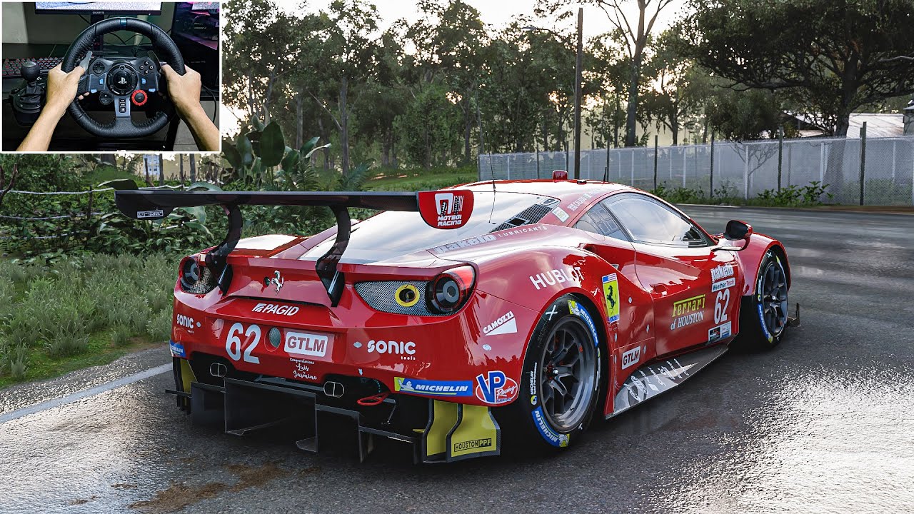 Ferrari 488 GTE Competizione (1600HP) Forza Horizon 5 Logitech G29 Stering Wheel Gameplay