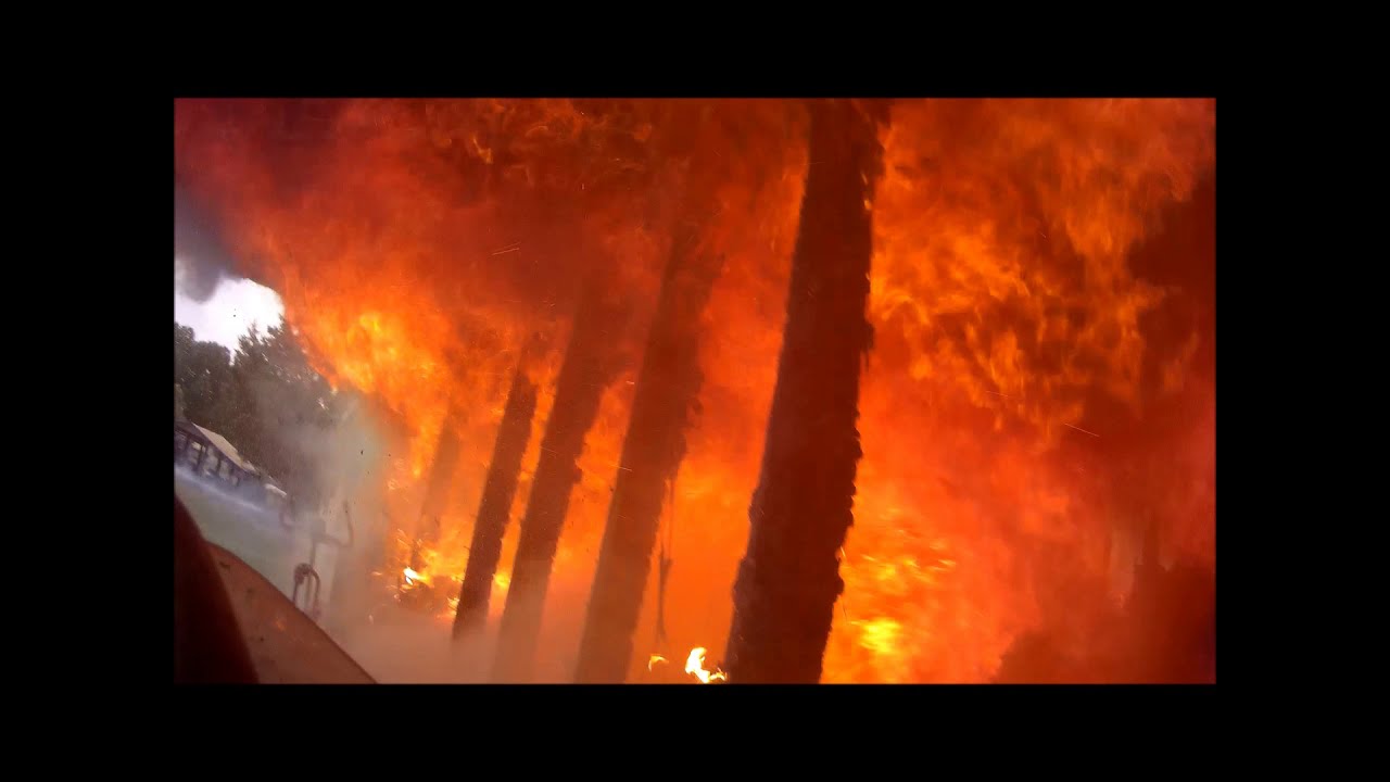Mobile Home Residential Structure Fire Helmet Cam POV