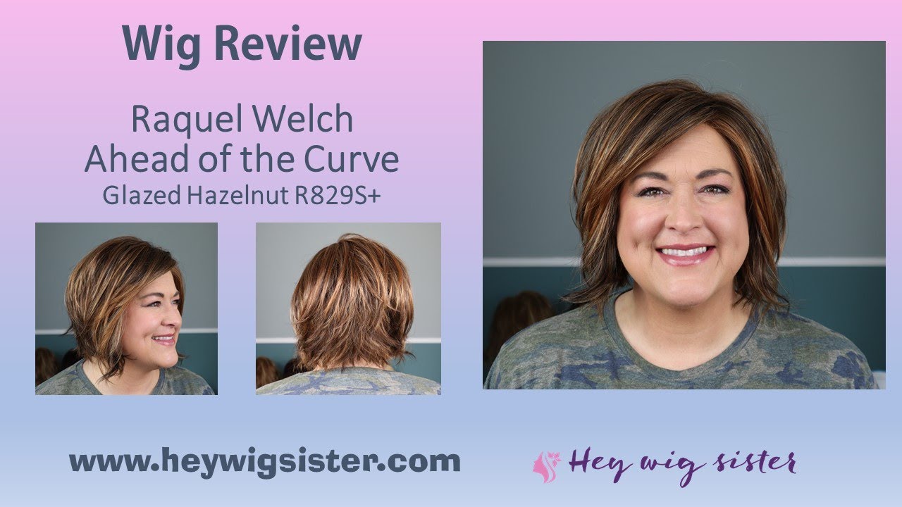 Raquel Welch Ahead of the Curve in Glazed Hazelnut R829S+ | WIG REVIEW