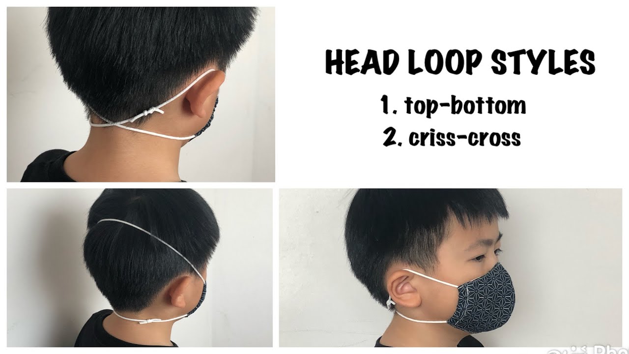 How to relieve pressure off your ears when wearing a mask! Do the head loop!