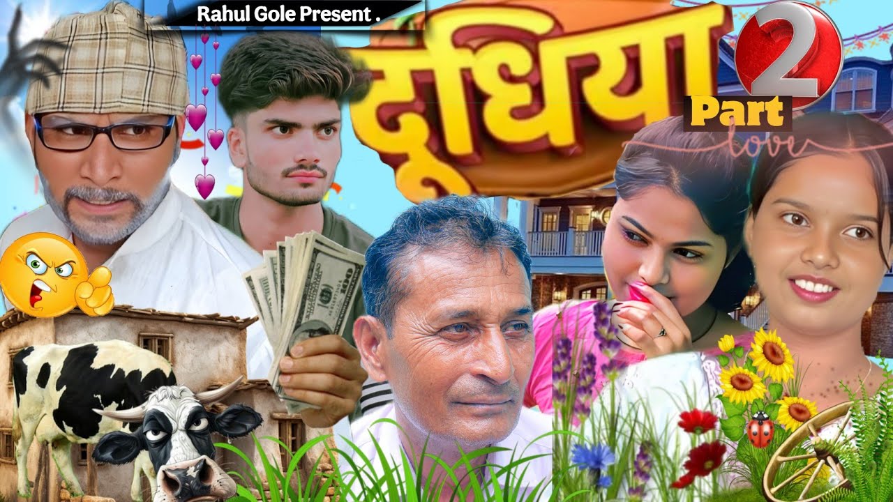 💢 दूधिया भाग 2💥, Dudhiya Part-2 || Rahul Gole, Funny Comedy Video | Aalok Raghav #dudhiya #comedy