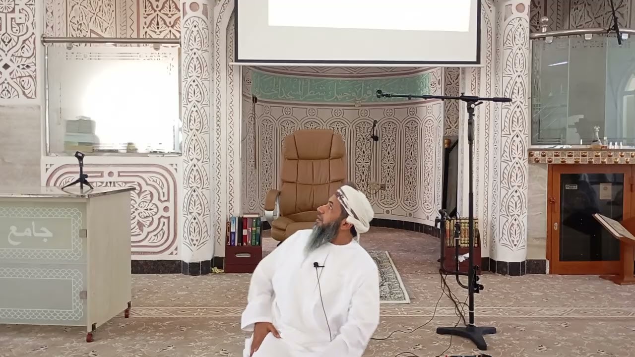 تطوير الذات للباحث فهد الجابري ،في جامع الأنفال بالمعبيلة الجنوبية ، ١٩ رمضان ١٤٤٧ 