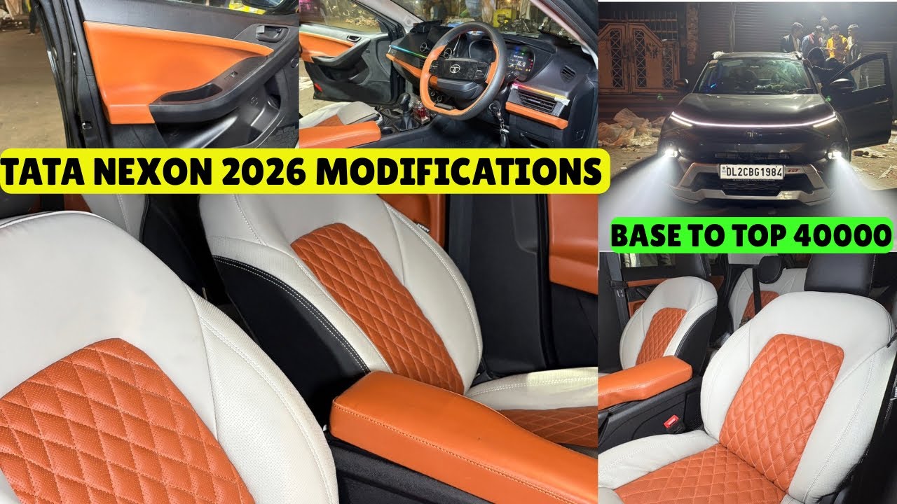 Tata Nexon 2025 Facelift Modifications ✅ Tata Nexon ✅ Nexon Modified ✅ Nexon Genuine Accessories ✅