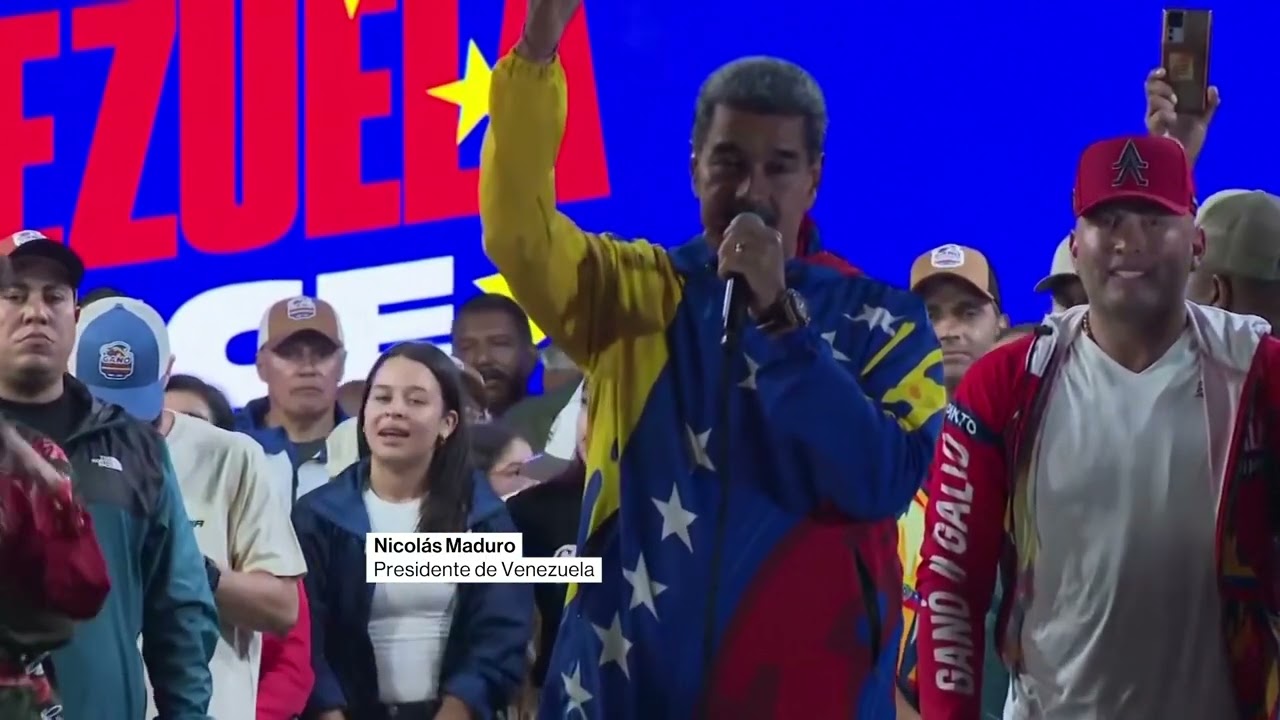 Nicolás Maduro celebra anuncio de reelección en presidenciales 2024