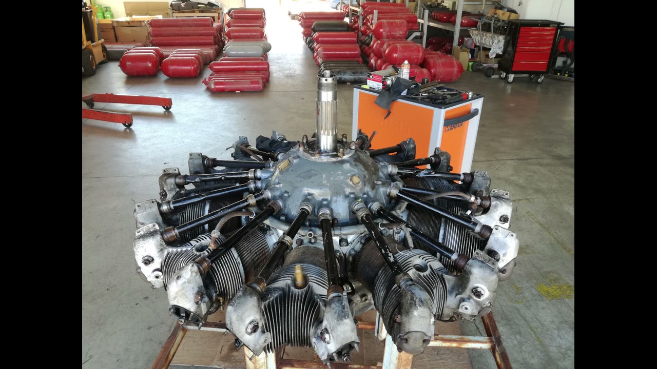 Pratt & whitney wasp-junior R985 complete restauration step by step
