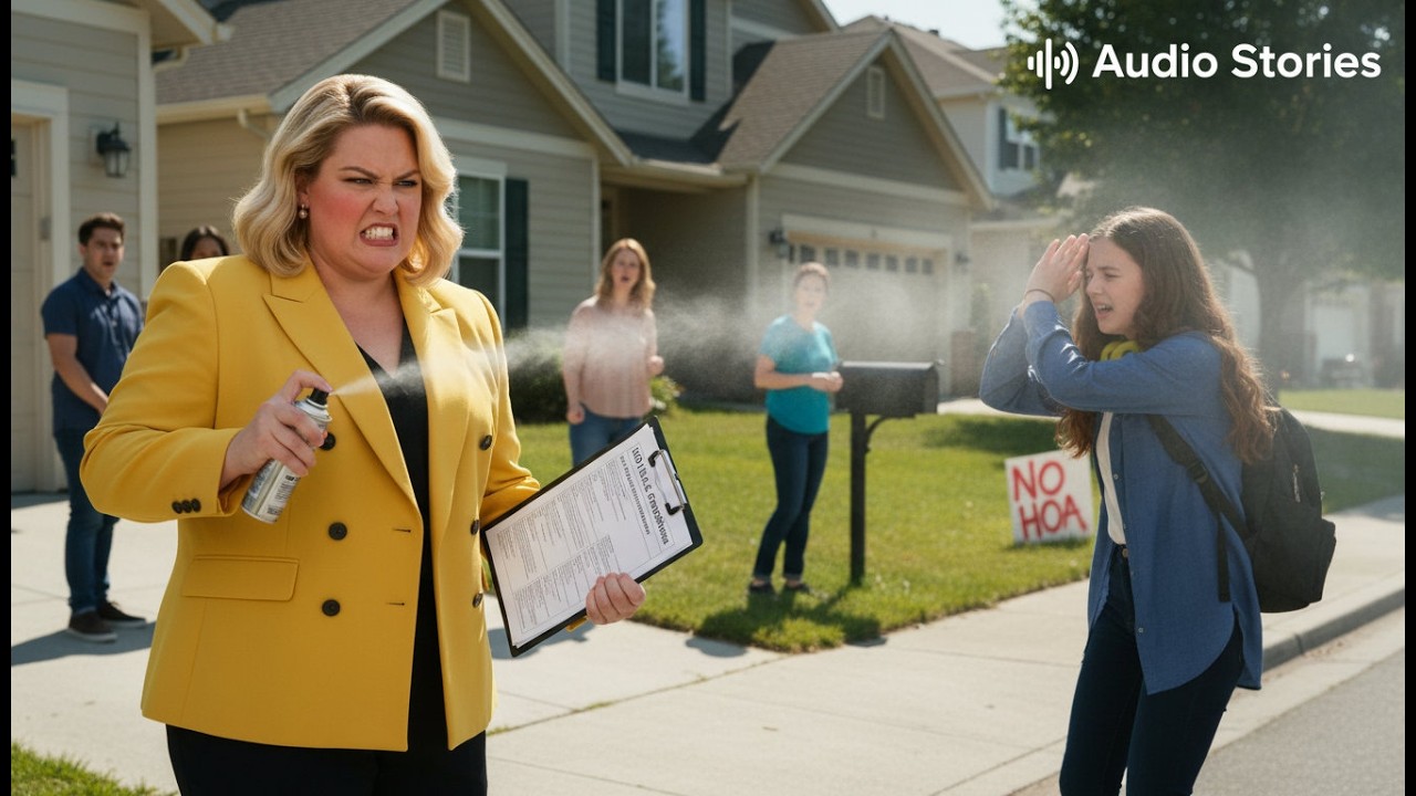 Член ТСЖ Карен избила невинную девушку-подростка и подвергла её полному унижению.