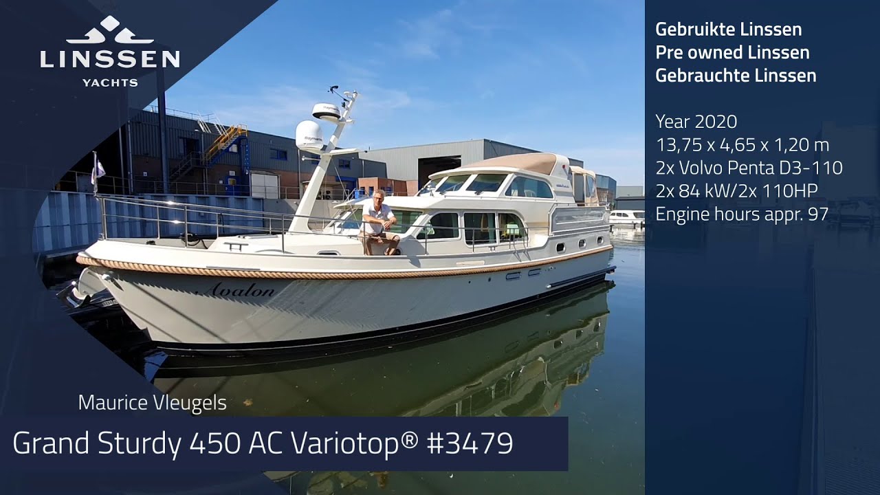 Gebrauchte Linssen Grand Sturdy 450 AC Variotop #3479