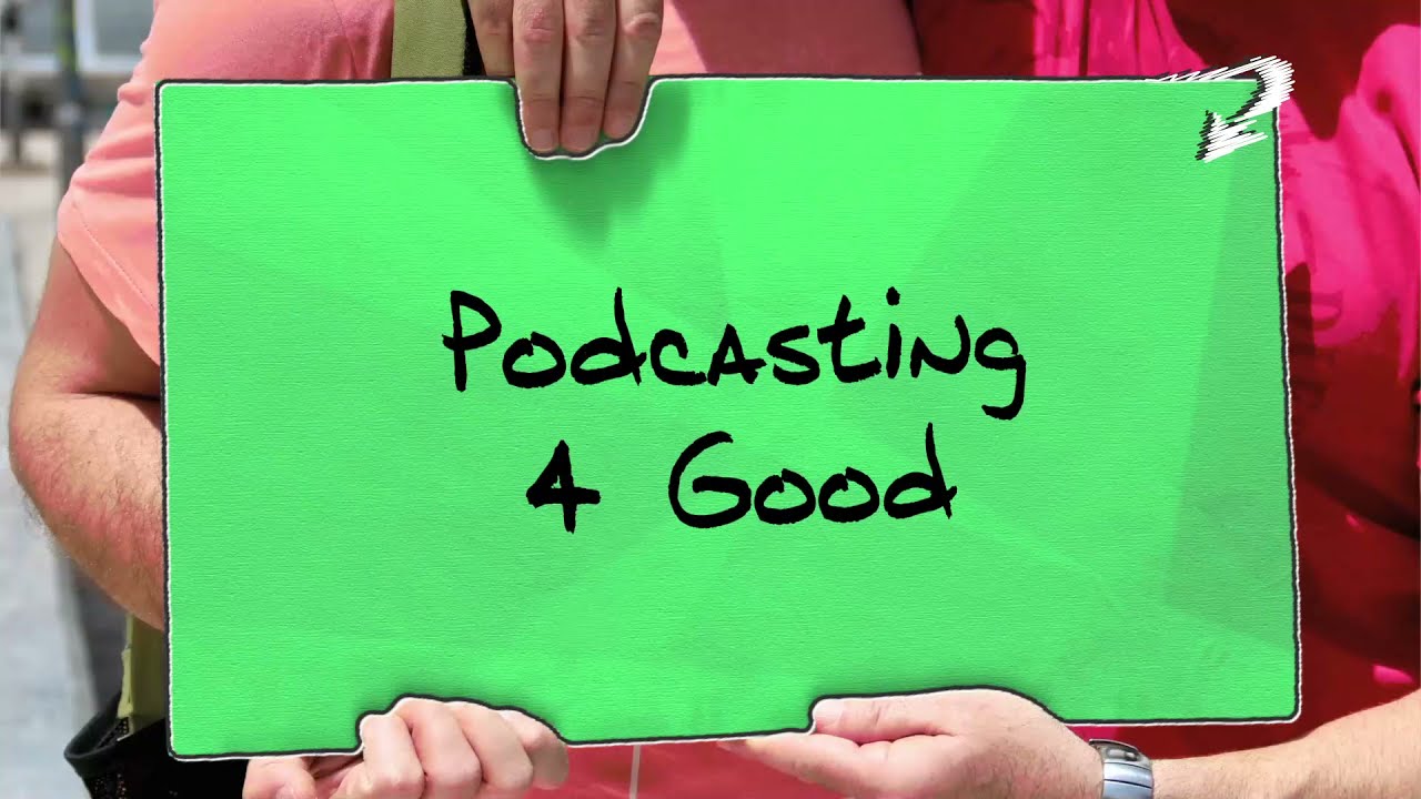 Startup Podcast Network Launching with Just $4 Donations! Podcasting4Good.org Mission in 49 Seconds!