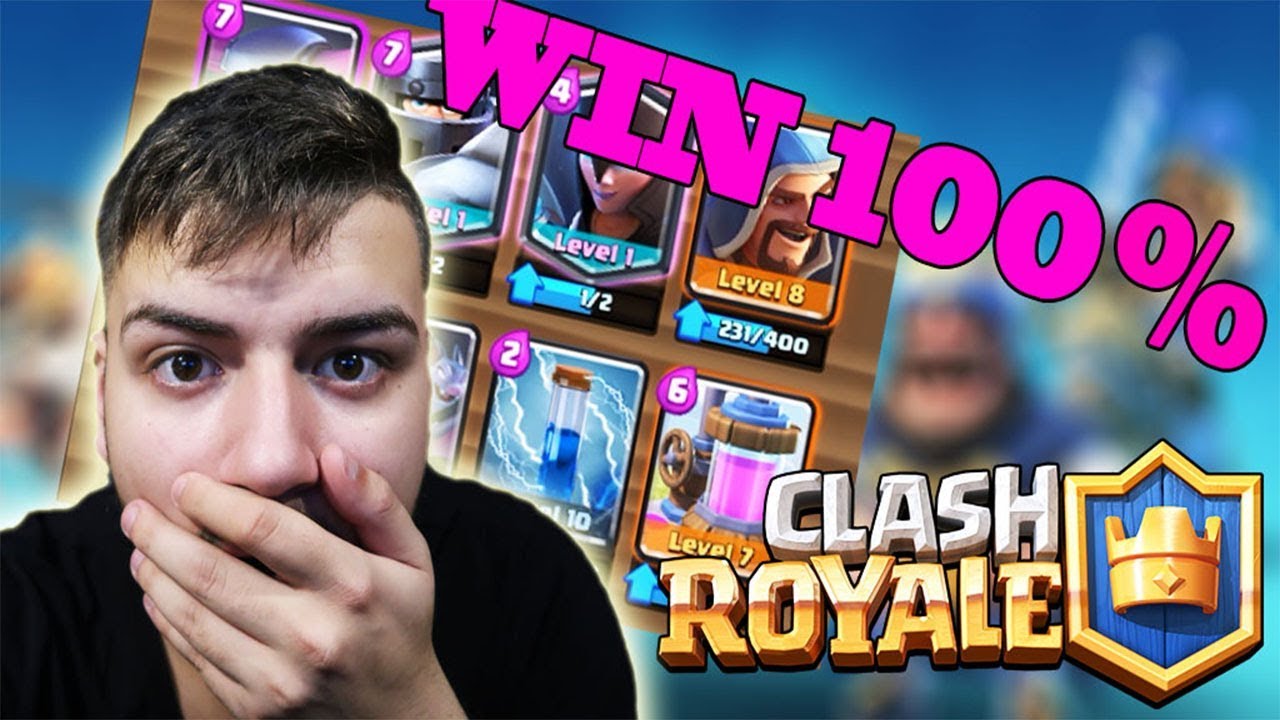 CEL MAI BUN PACHET DIN CLASH ROYALE !!! WIN 100%